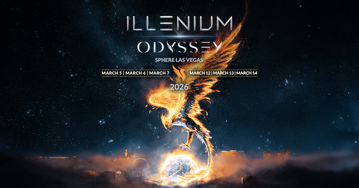 Illenium Announces New Album “Odyssey”, Six-Show Residency at the Sphere in 2026