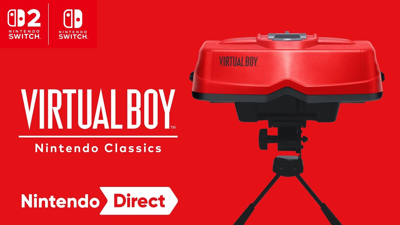 Virtual Boy Classics Join Nintendo Switch Online in 3D With New Accessories