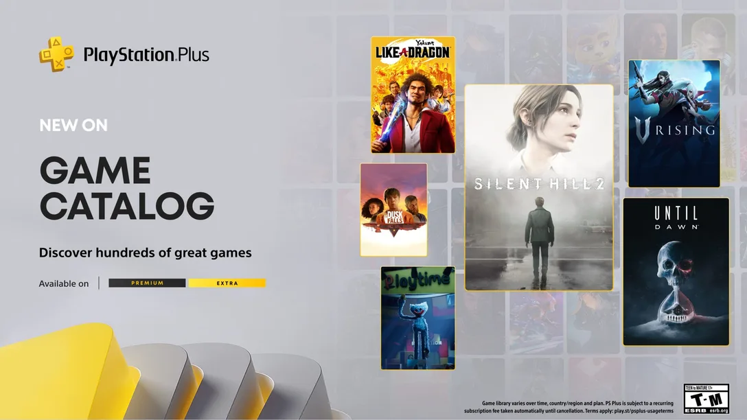 PlayStation Plus Game Catalog Adds Silent Hill 2, Until Dawn, and More for October 2025