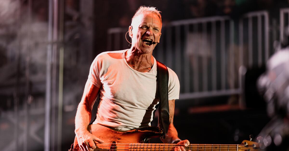 NFL Taps Sting to Headline Super Bowl-Branded Concert Ahead of Super Bowl LX