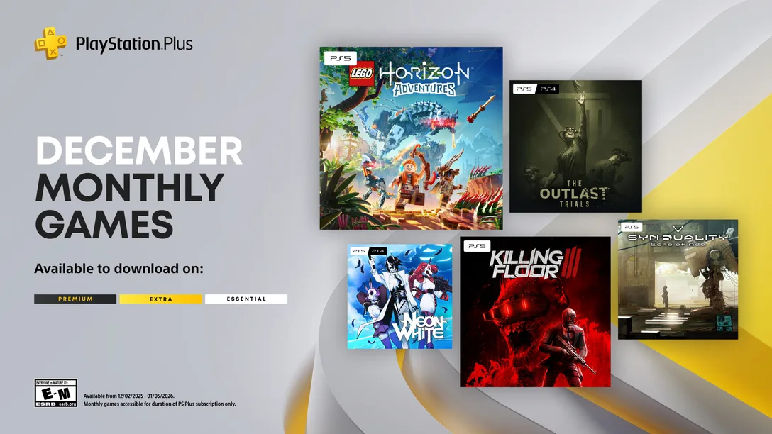 PlayStation Plus Adds Five Games for December Including LEGO Horizon Adventures