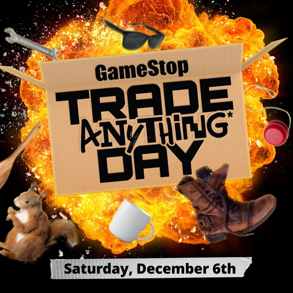 GameStop Plans “Trade Anything Day” Allowing Nearly Any Item for Credit