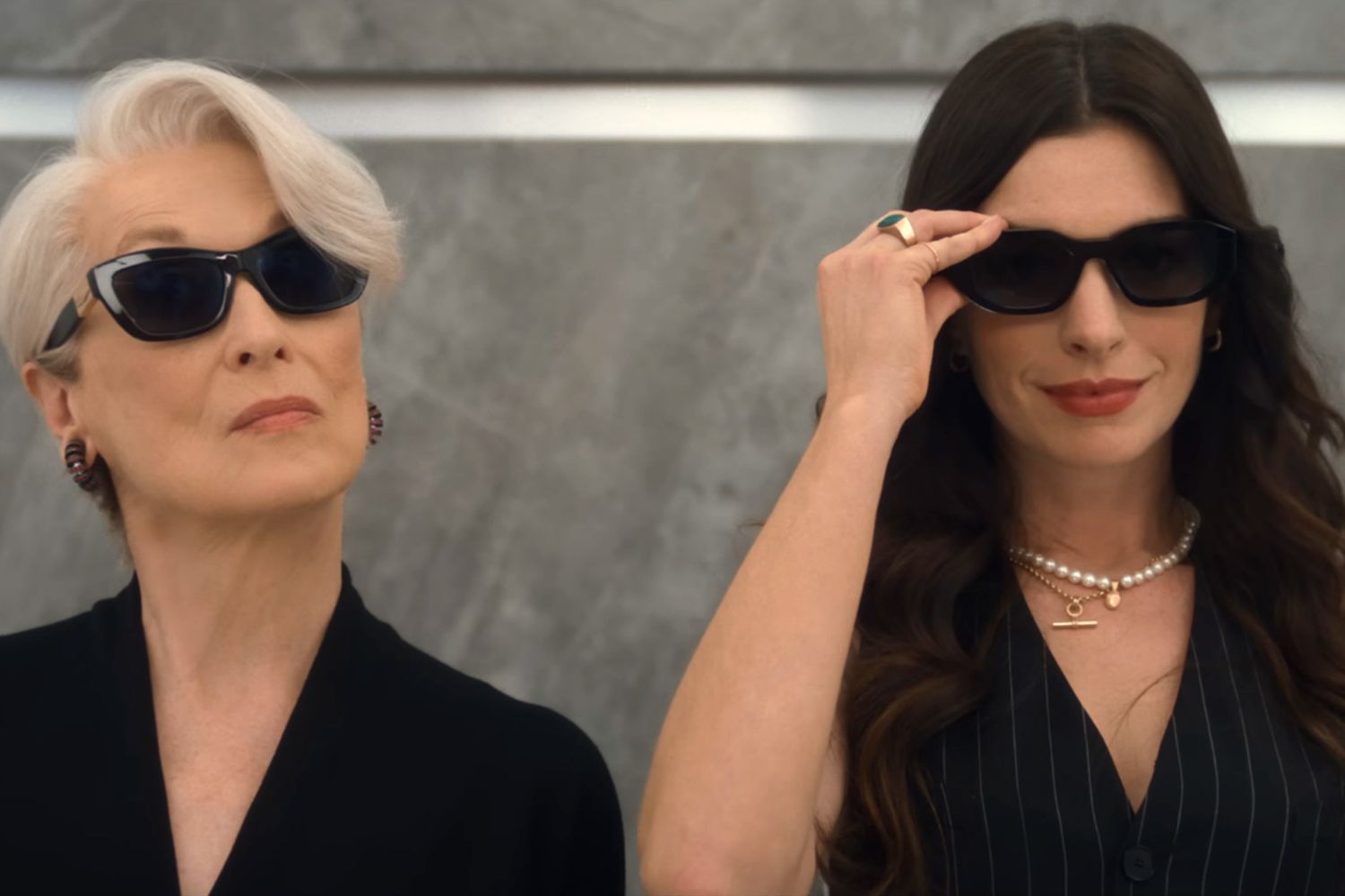 Meryl Streep and Anne Hathaway Reunite in First Look at The Devil Wears Prada 2