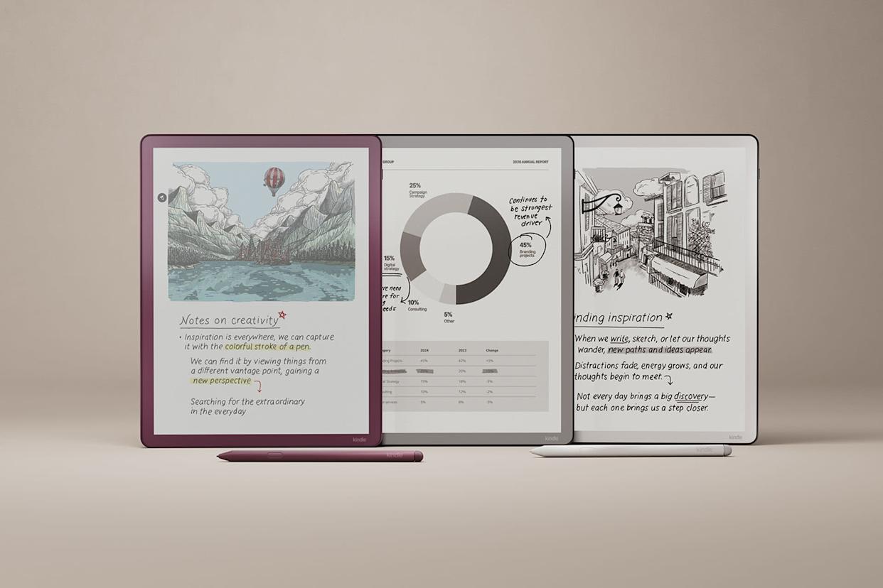 Next-Gen Kindle Scribe Features 11-Inch Display, Full-Color E-Ink, and AI Tools
