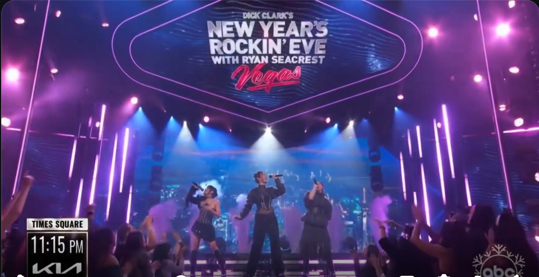 Demon Hunters x HUNTRx Rocked the Times Square New Year’s Eve Stage